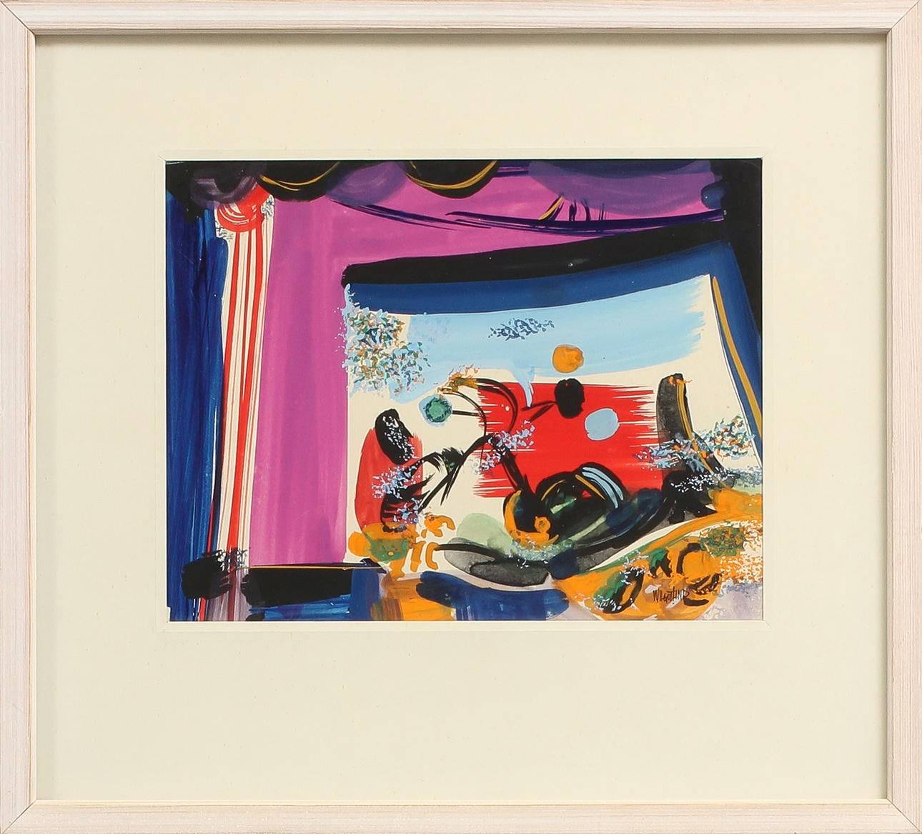 WILGOT LIND, akvarell, sign.