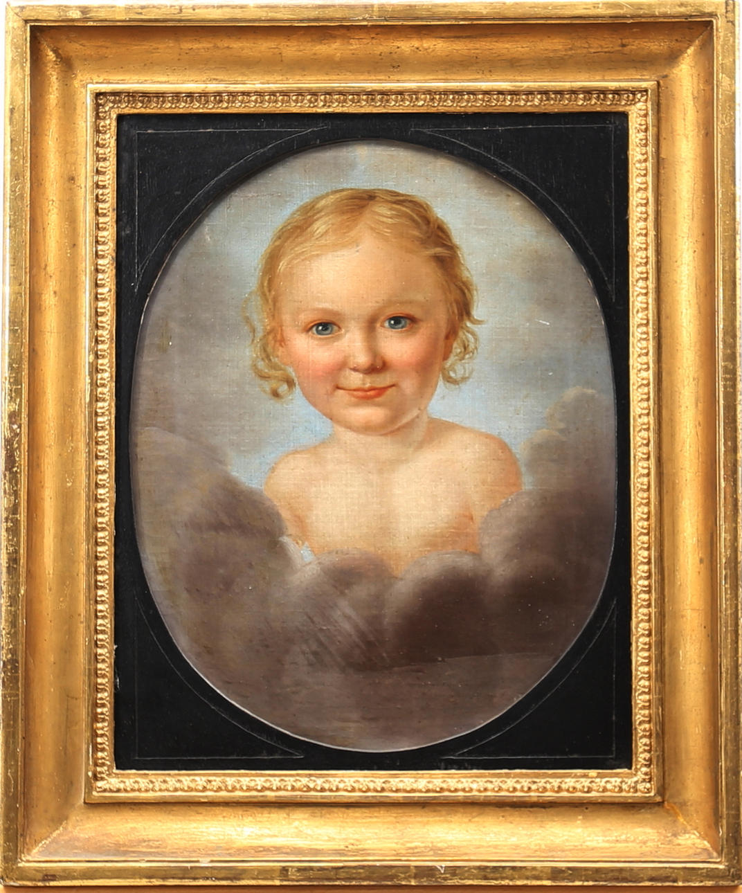 UNBEKANNTER MALER (ANFANG 19. JH.). porträtt av flickor.