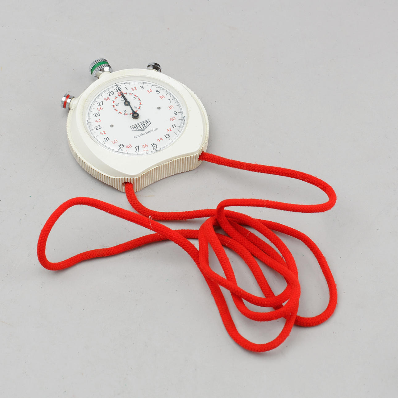 CRONÓMETRO, Heuer, trackmaster, plástico, acero.