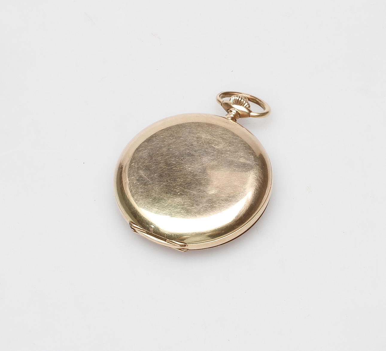 FICKUR, sk savonett, 14k guld, J Calame Robert, total vikt ca 88,9 gram.