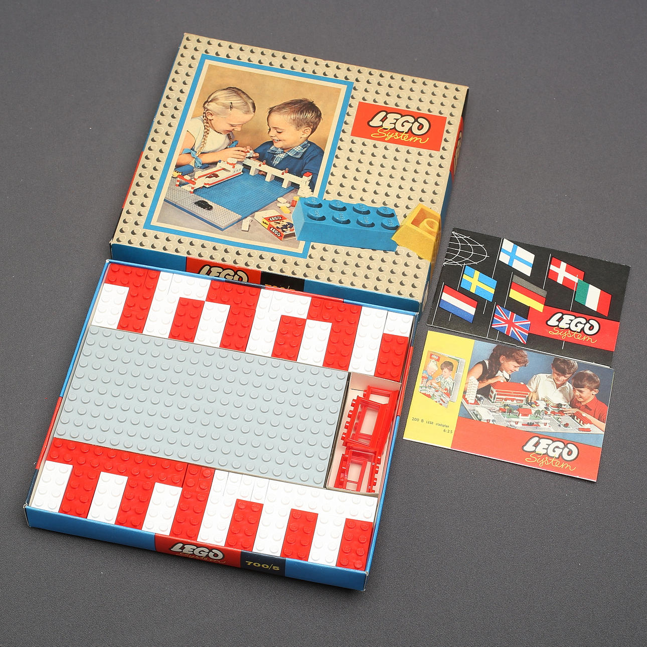 LEGO, building kit, System, 700/5, 1960s.