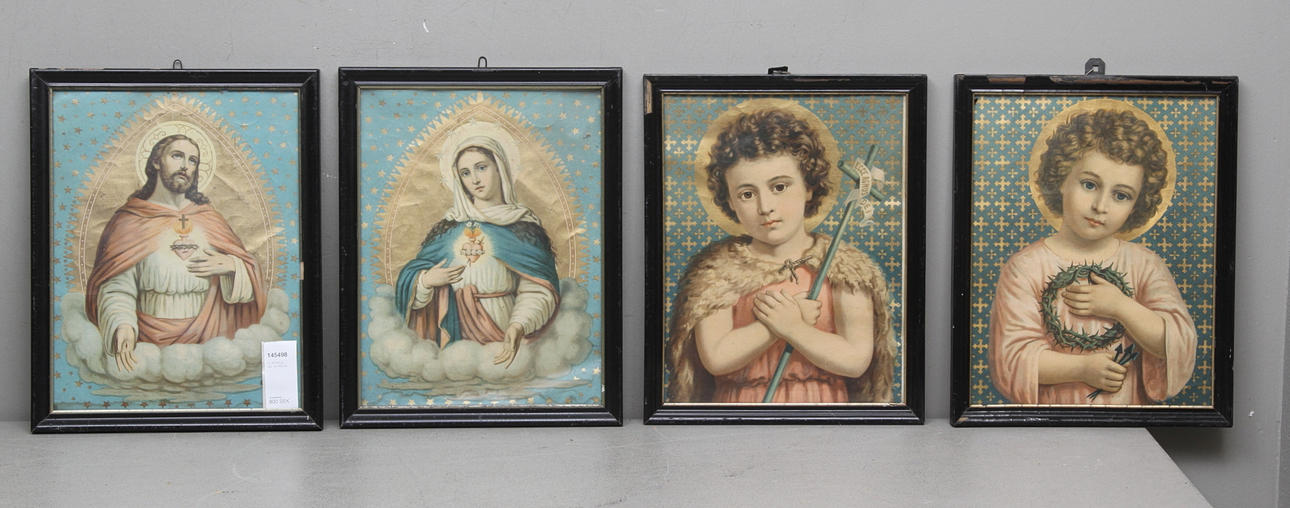 OLJETRYCK, 4st, 18/1900-tal.