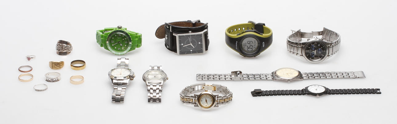 DIVERSE, bl.a. herrarmbandsur.