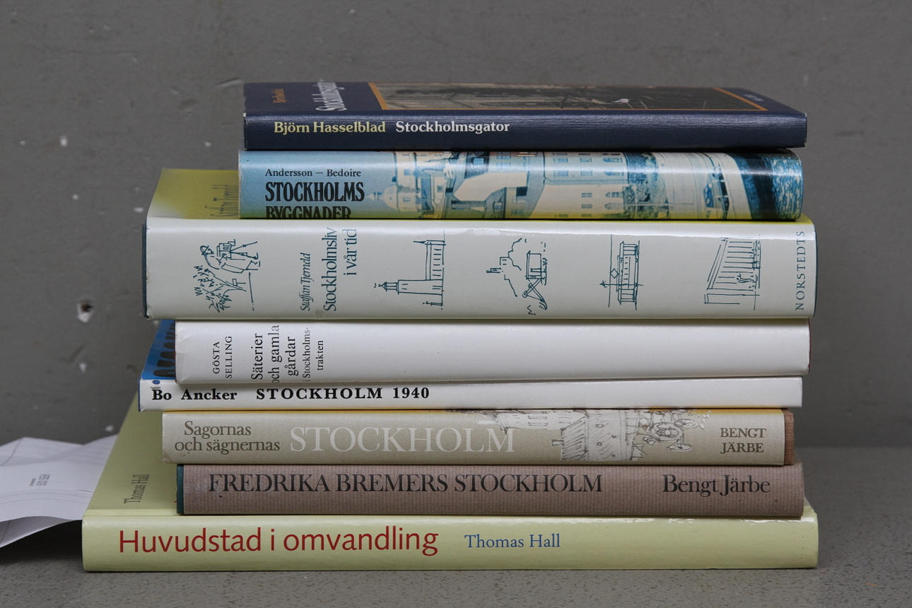 STOCKHOLMSLITTERATUR, 8 delar.