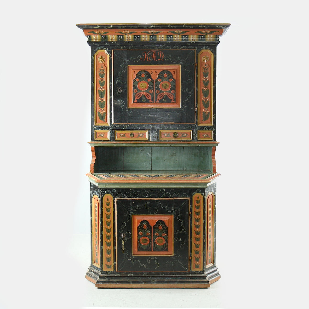 SKÅP, Järvsö, märkt 1839, K.A.D.