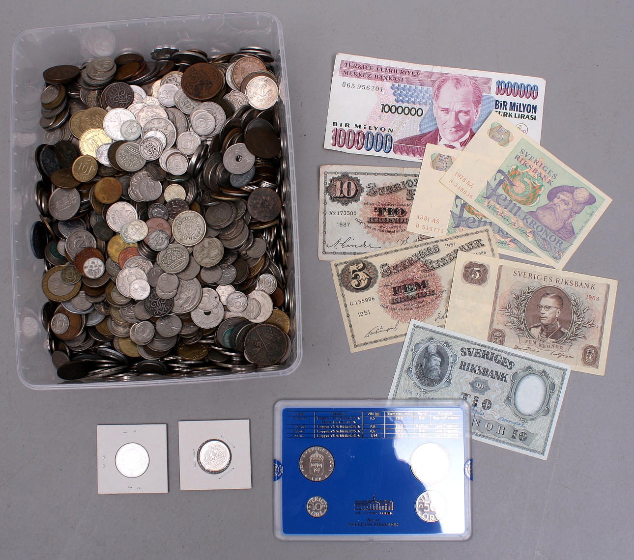 PARTI MYNT 6 kg + SEDLAR, mestadels Sverige.