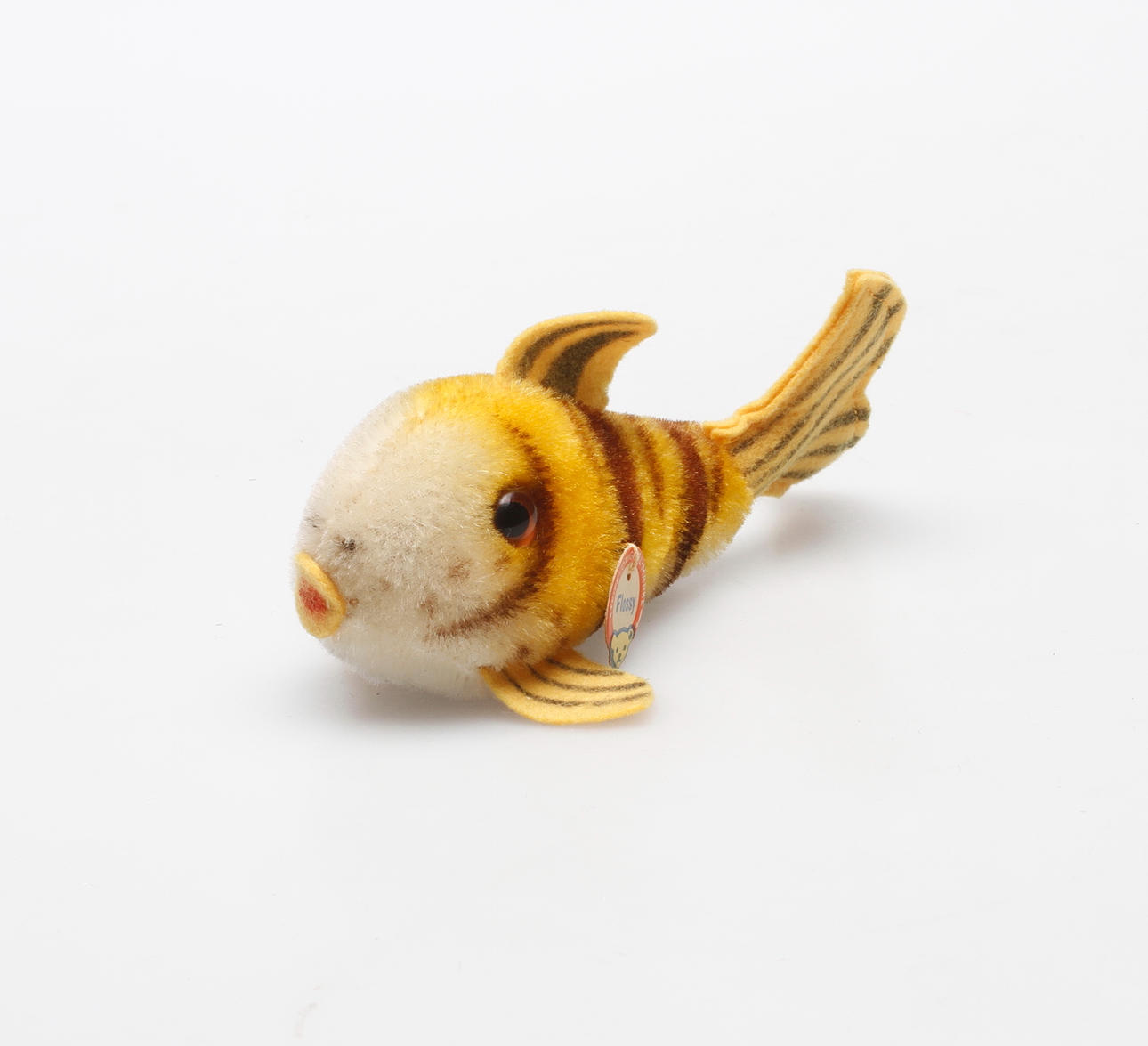 STEIFF "Flossy", Fisch, 60er Jahre.