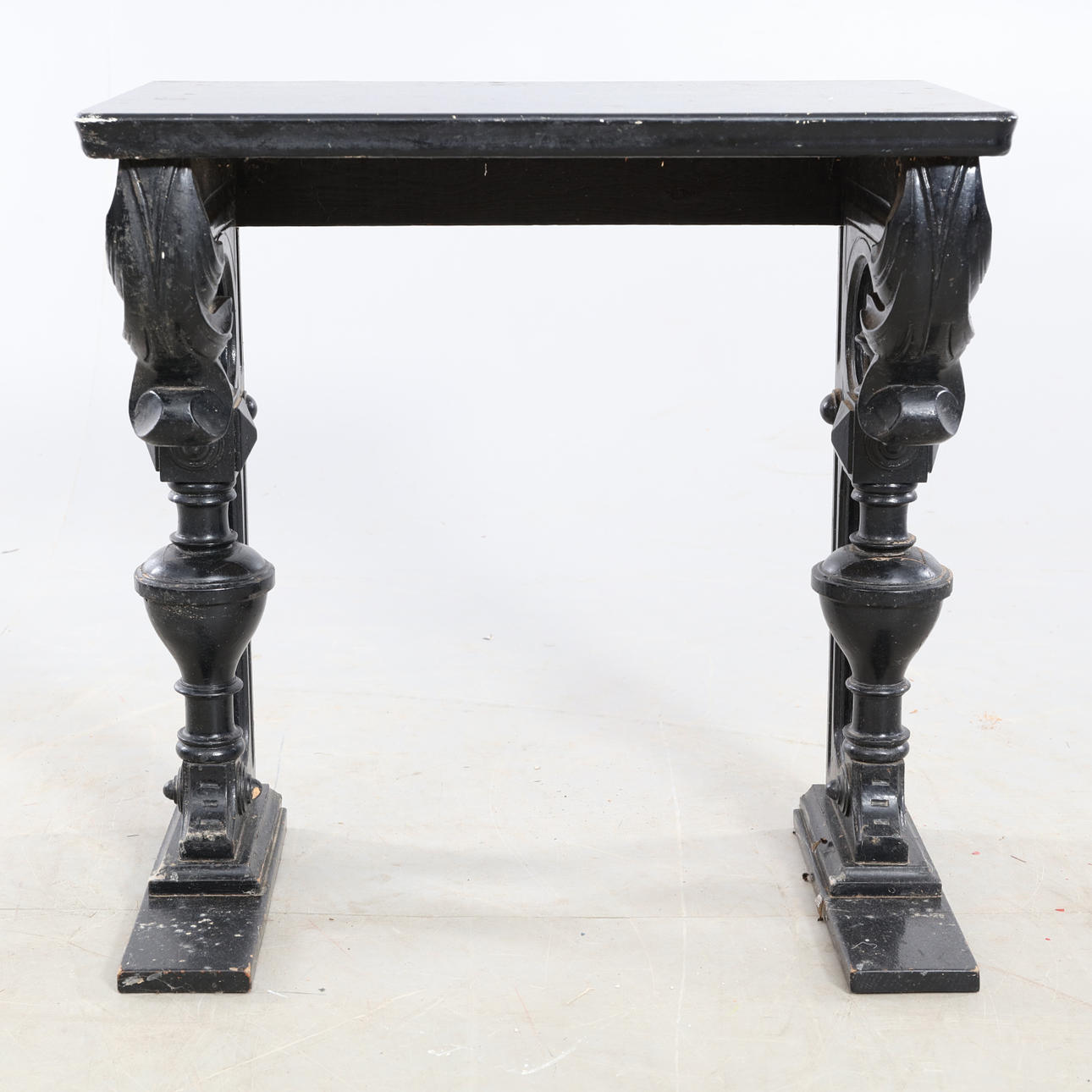 KONSOLBORD, svart, trä.