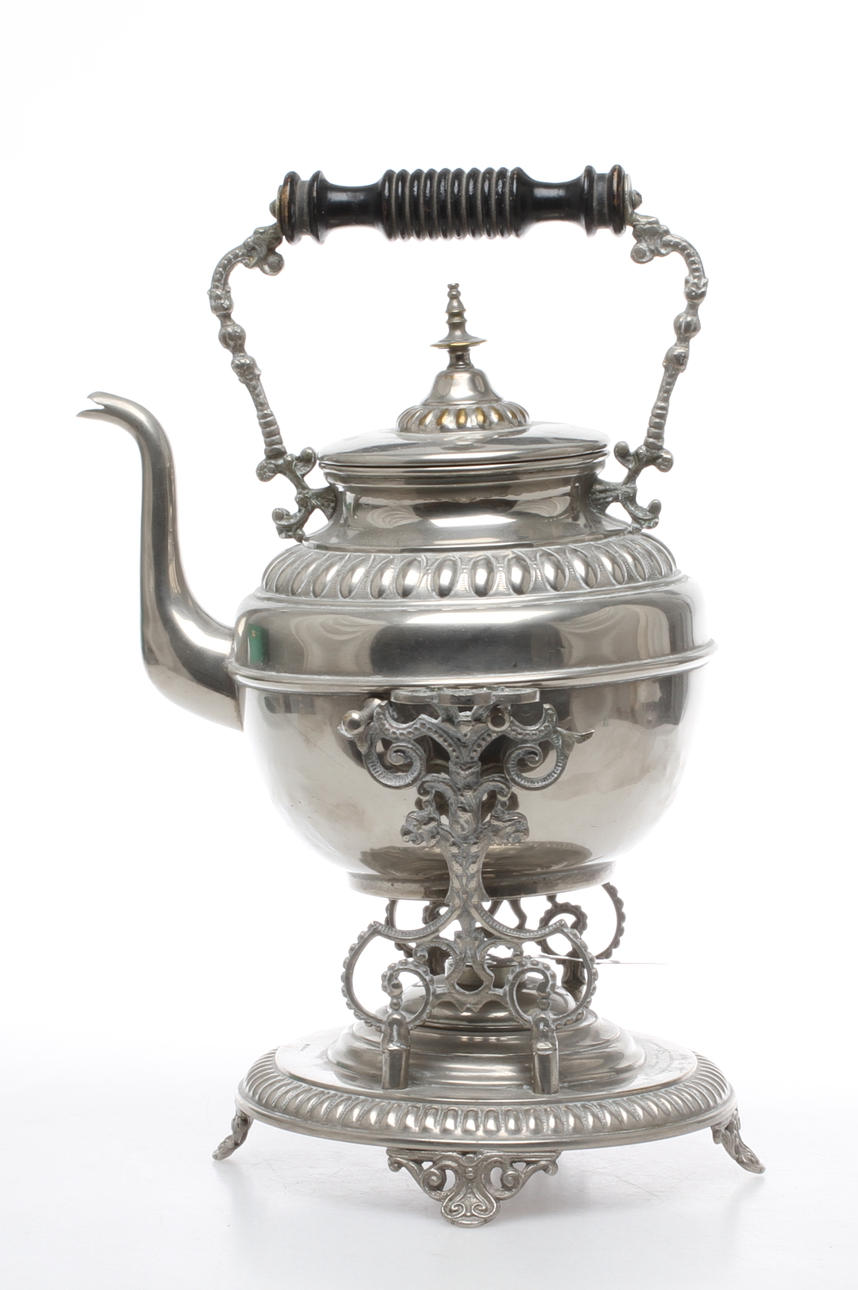 TEKÖK med rechaud, omkring 1900.