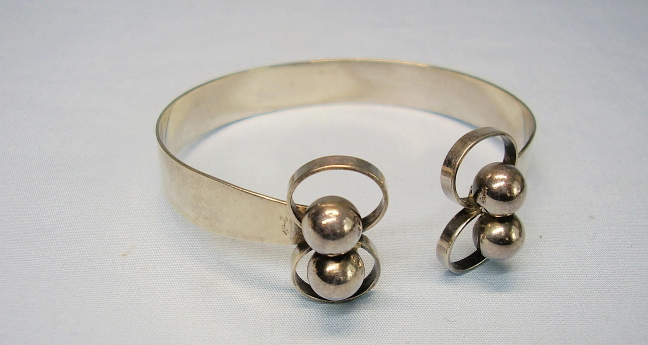 ARMSPANGE SILBER KOLLMAR & JOURDAN PFORZHEIM.