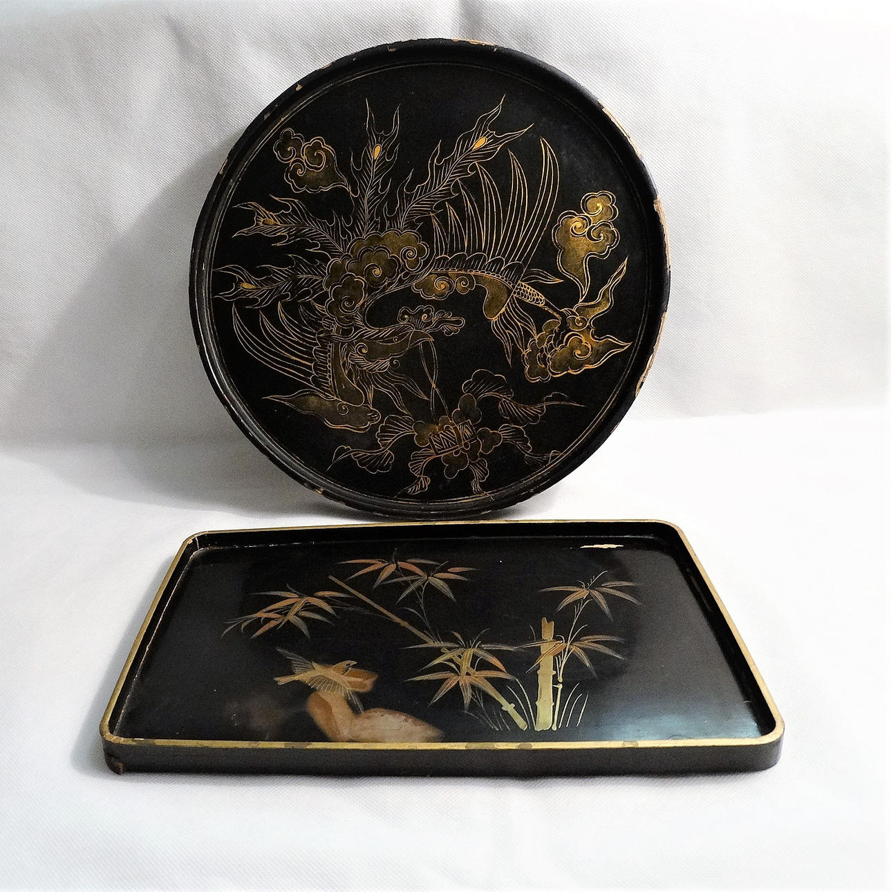 DOS BANDEJAS, de Japón, 20. siglo.