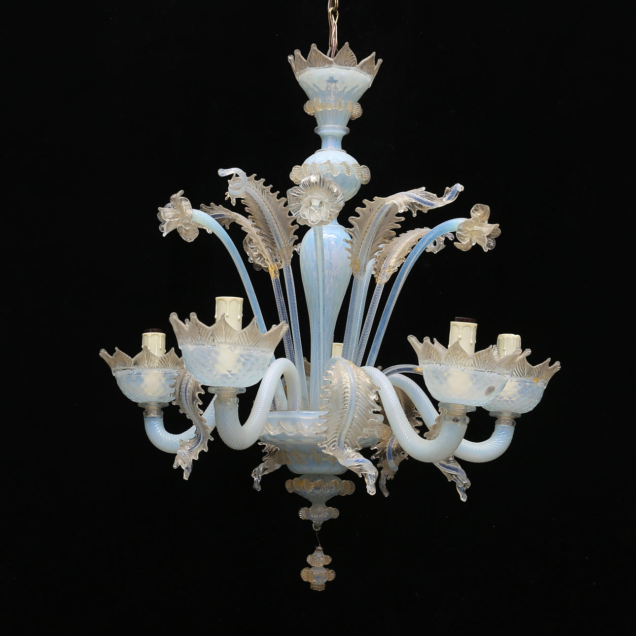 Lysekrone, venetiansk stil, 20. århundrede.