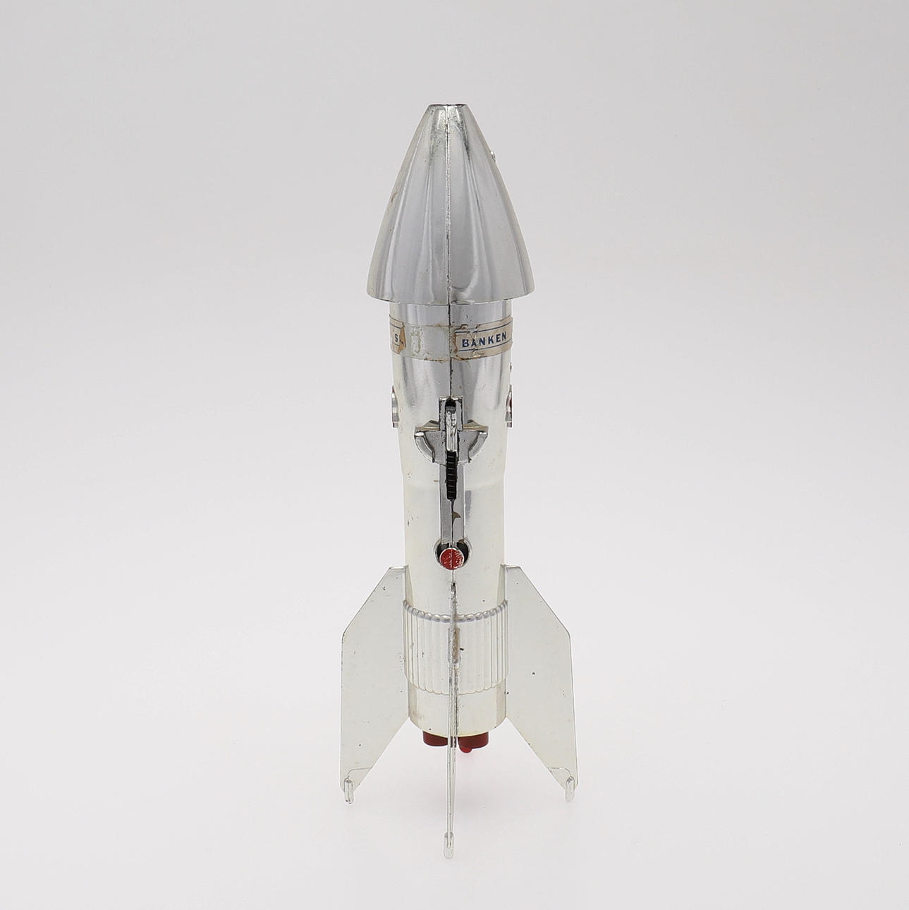 COMPRA MECÁNICA EN FORMA DE COHETE ESPACIAL.