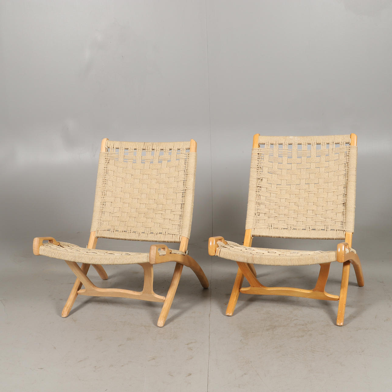 STOLE, 2 stk., "Folding chair", design Ebert Wels.