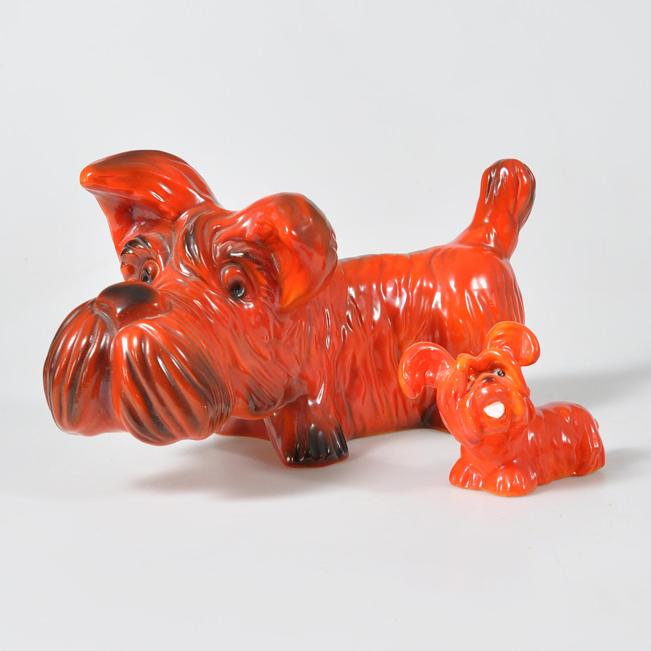 PORSLINSHUND, 2 ST SKOTTE.