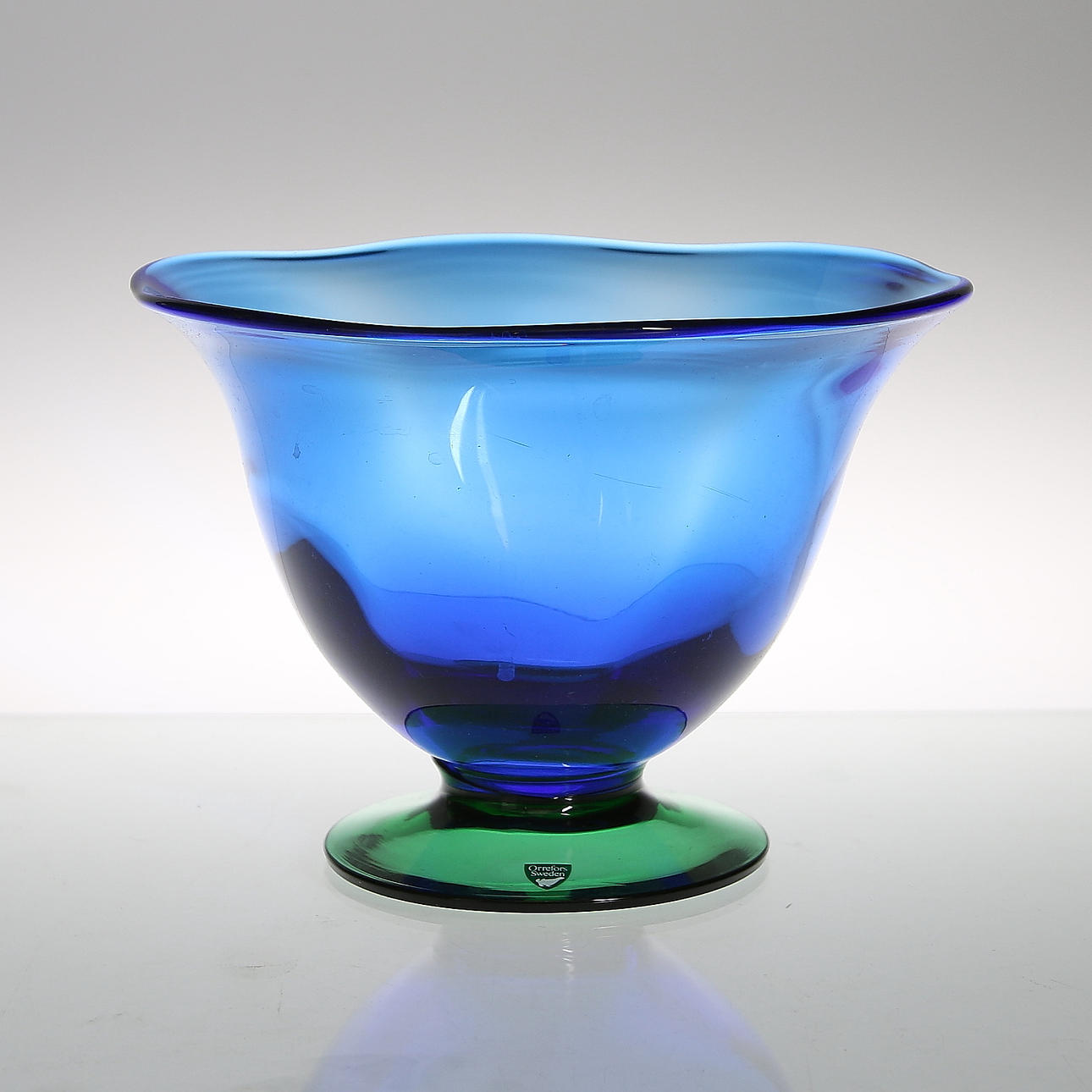 SKÅL på FOT, glas, "Louise", design Erika Lagerbielke, Orrefors.