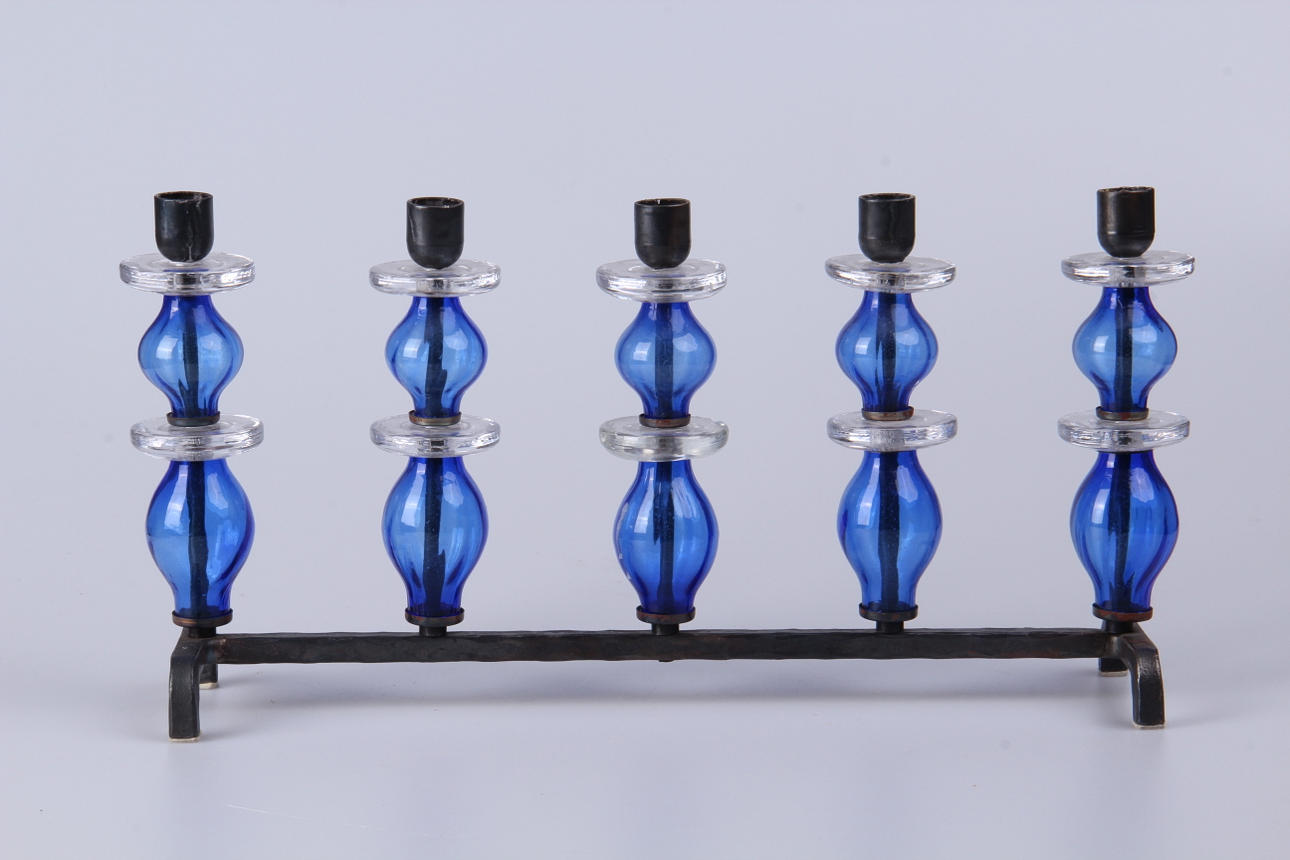 LJUSSTAKE, 5-ljusarmar, Erik Höglund, Boda.