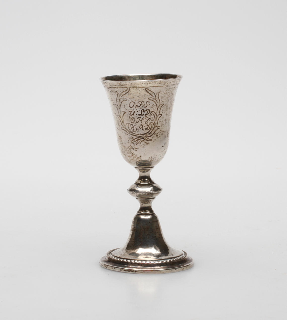 VINKALK, silver, troligen Stephan Nöblin (1796-1839), Ystad.