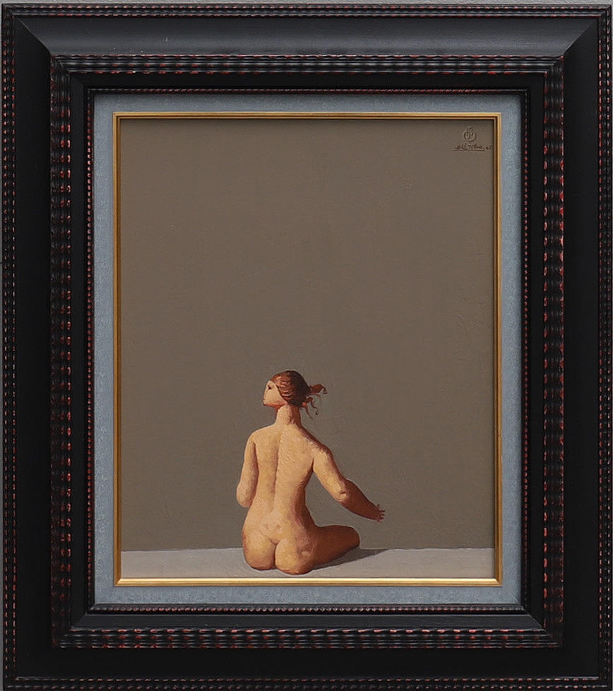 JOSÉ HERRERA. "PETIT NU FEMININ DE DOS".