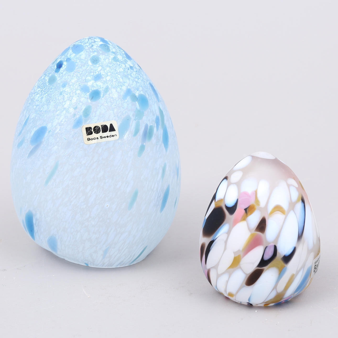 MONICA BACKSTRÖM. Ägg, 2 st, glas.