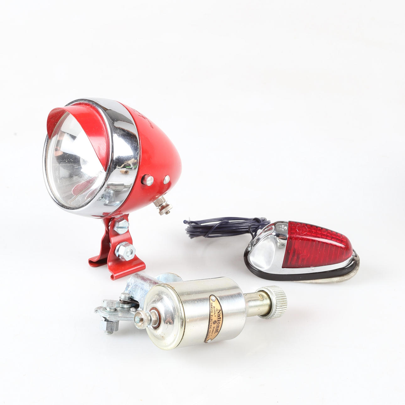 DYNAMO LIGHTING SET, National, Rocket-III, Sanyo Electric Co LTD
