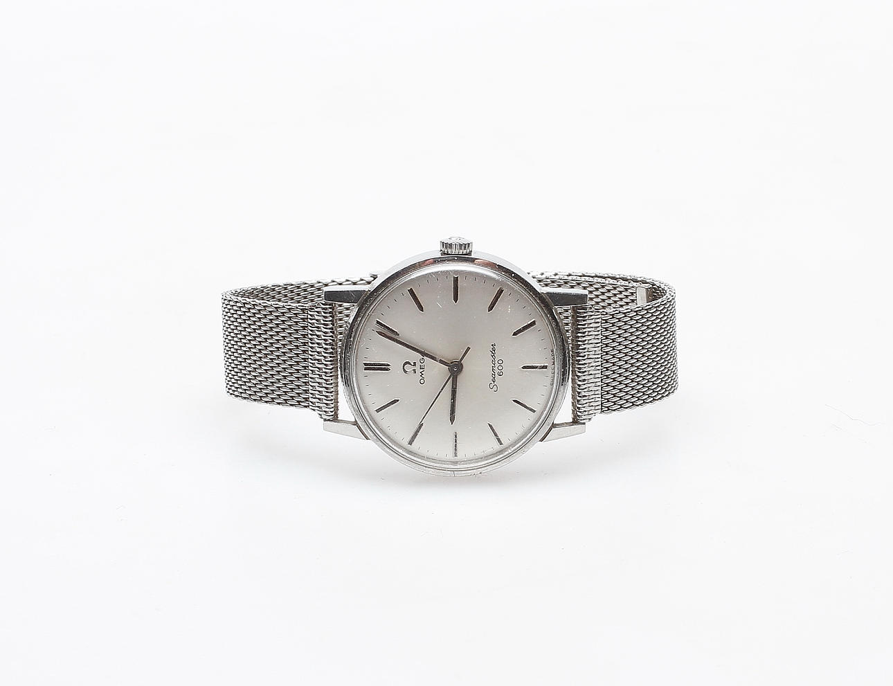 HERRARMBANDSUR, stål, Omega Seamaster 600.