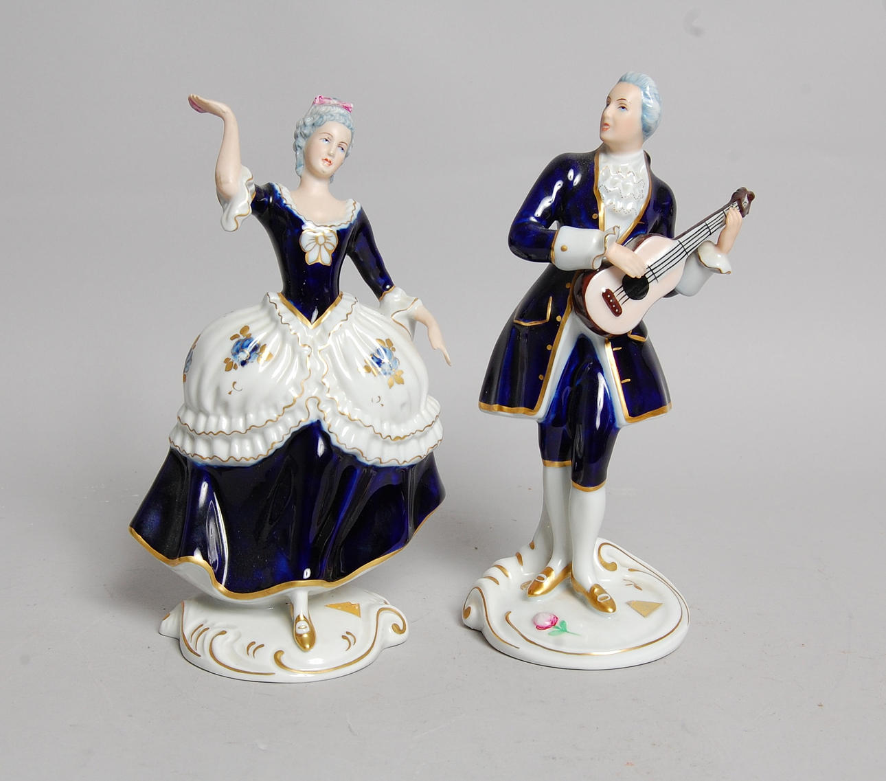 FIGURINER, 1 par, Royal Dux.