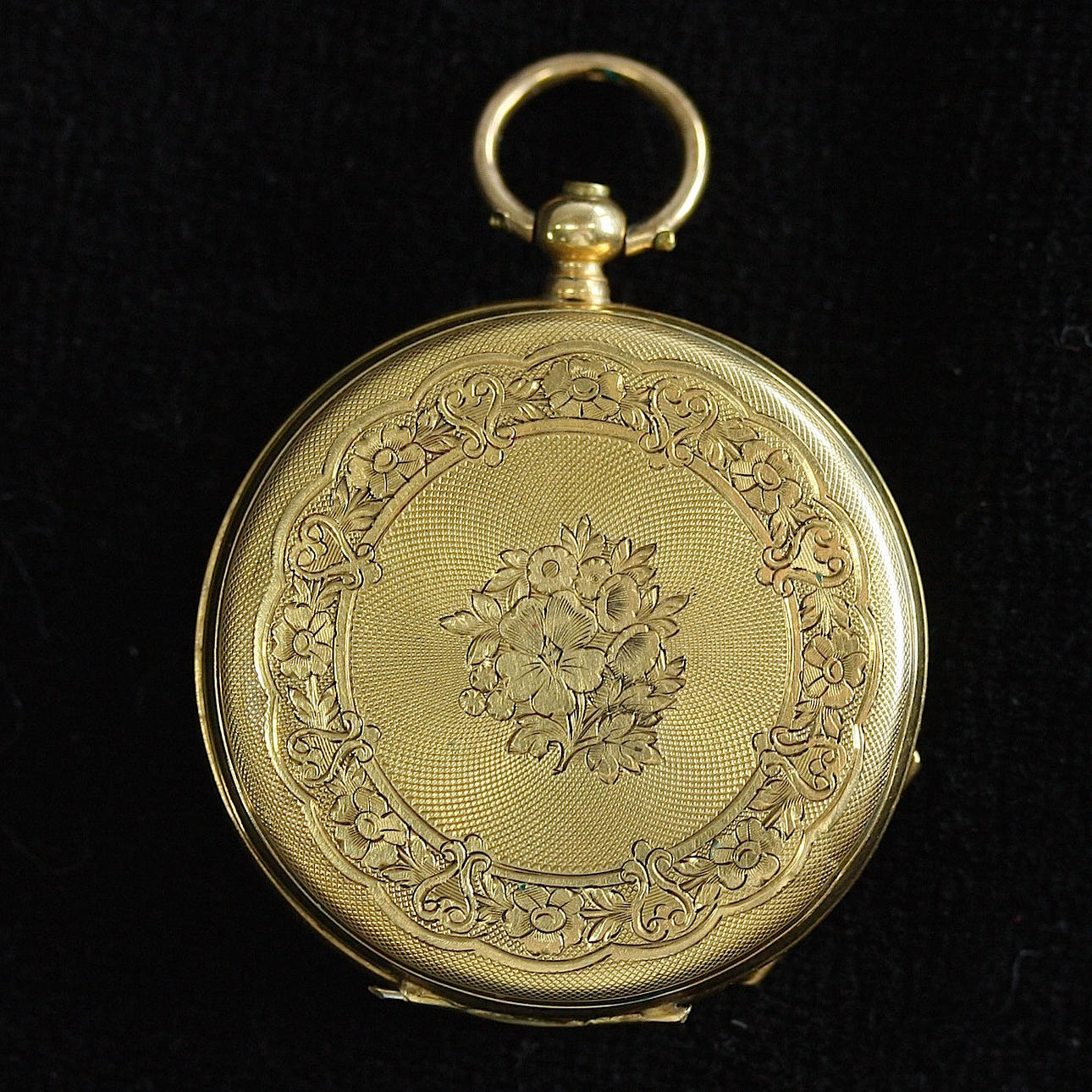 RELOJ DE BOLSILLO, oro 18K, 36 mm.