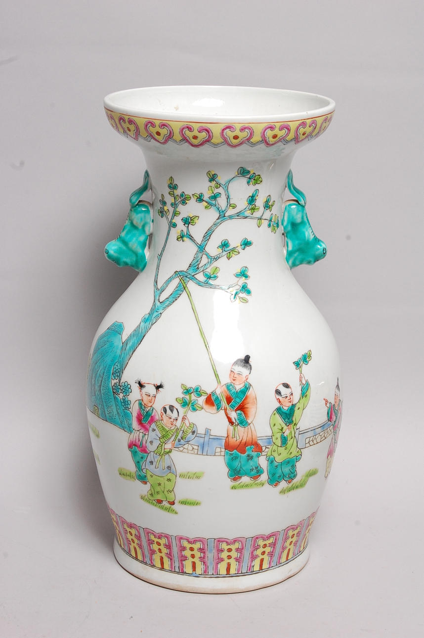 URNA, porslin, Kina.