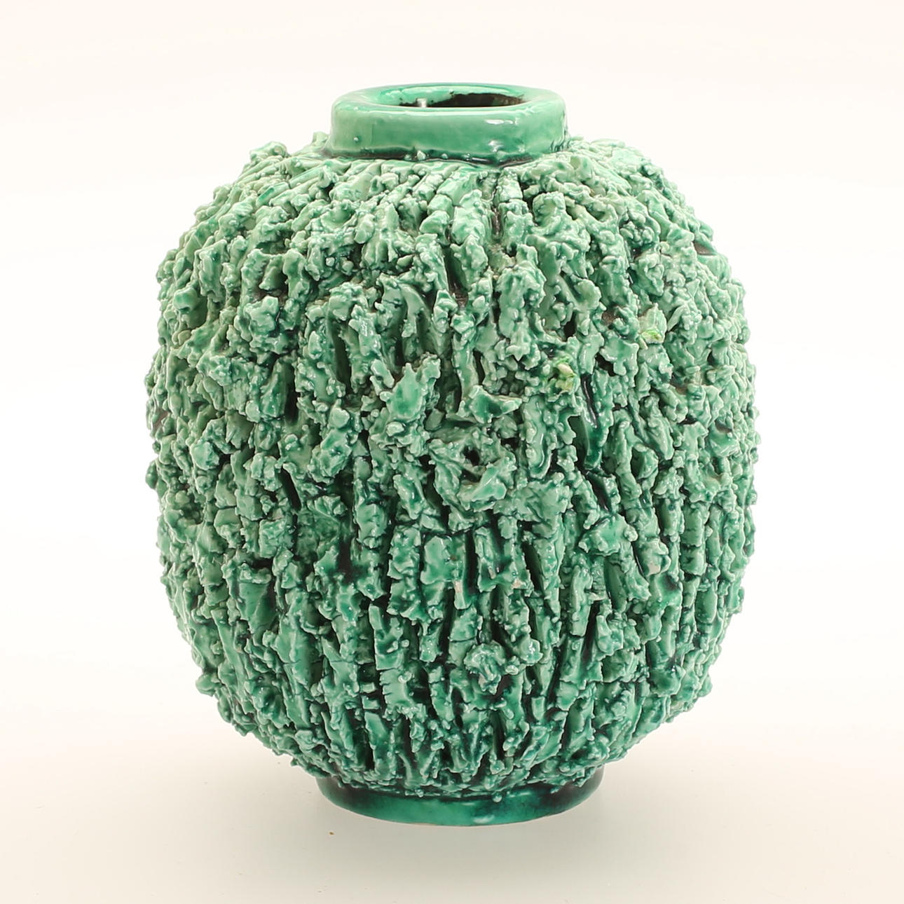 GUNNAR NYLUND. Maljakko, samotti, Rörstrand.