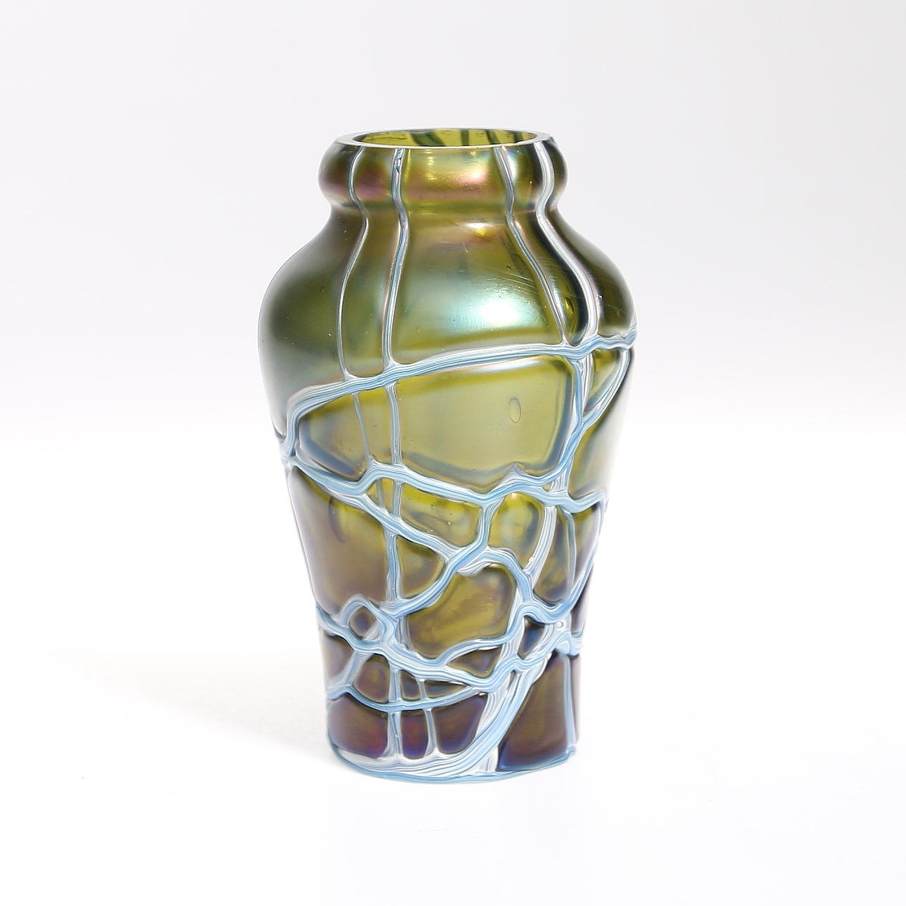 VAS, Lysterglas, Art Nouveau, Böhmisk, Wilhelm Kralik, 1900-talets början.