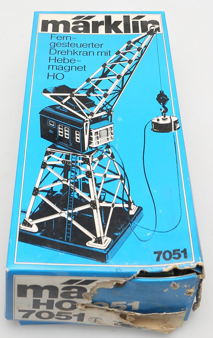 MÄRKLINDEL. Kran i orginalkartong.