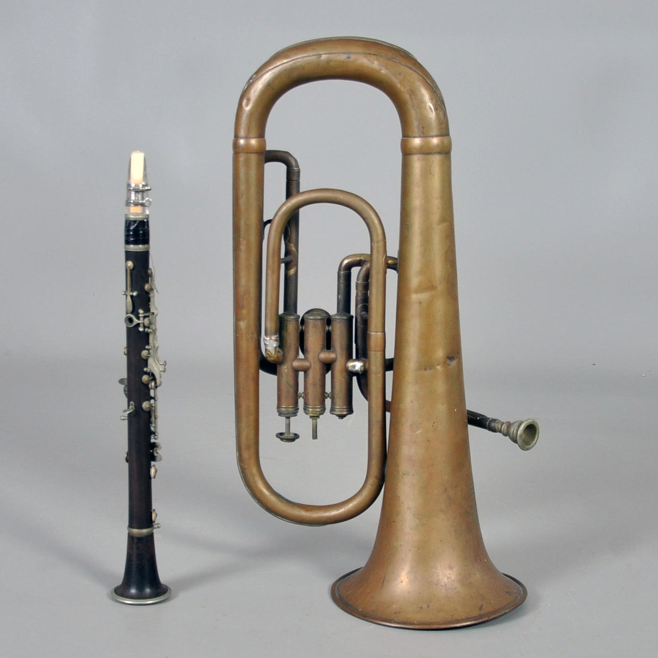 Tuba und Klarinette.