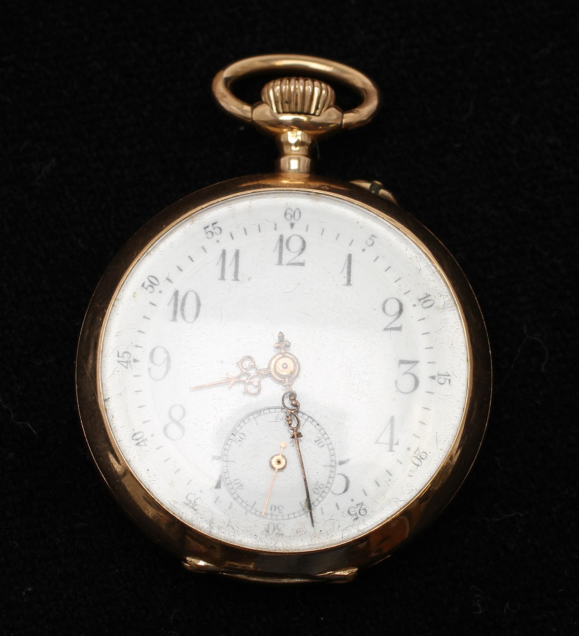 MORMORSUR, 18k guld. 18/1900-tal.