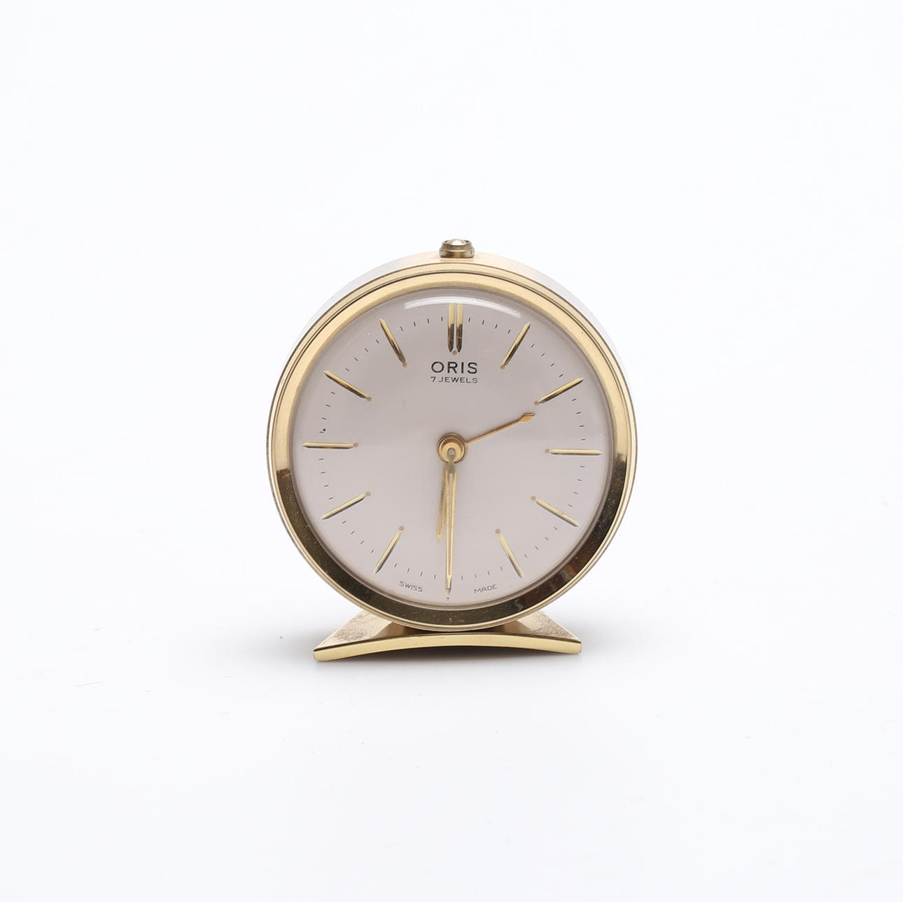 RELOJ ALARMA, Oris, años 70.