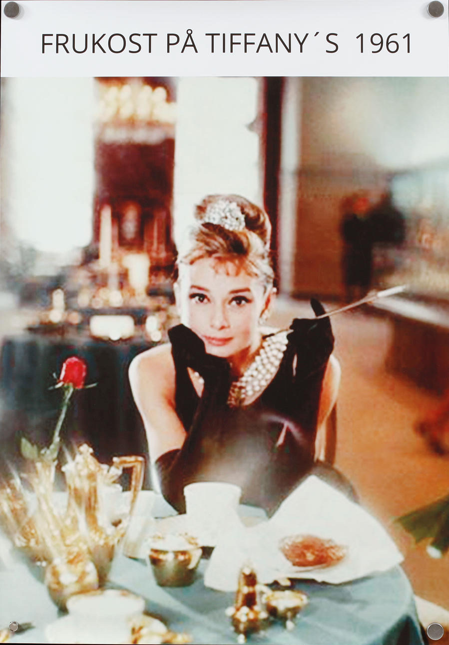 CARTEL, impresión offset "Desayuno en Tiffany's 1961".