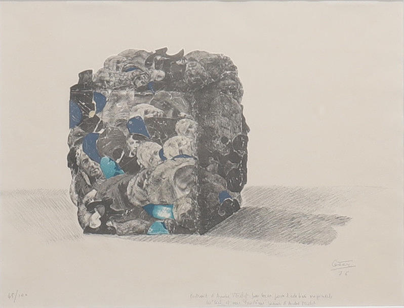 CÉSAR BALDACCINI. RETRATO DE COMPRESIÓN.