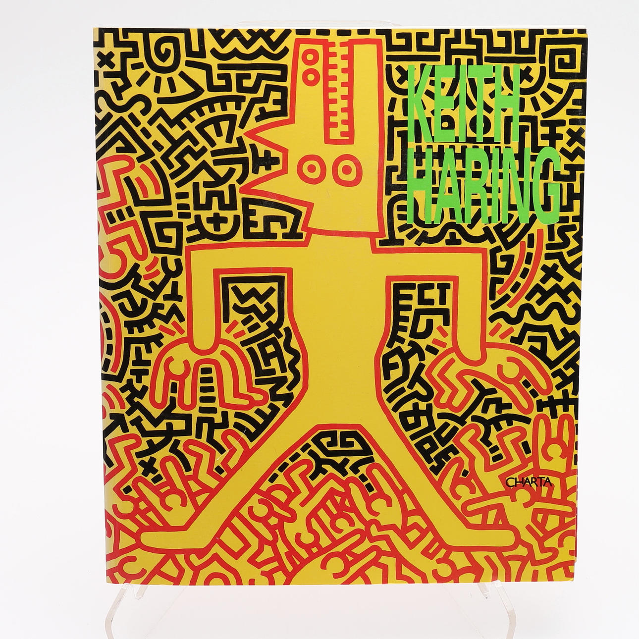 EXPRESSIVE EXHIBITION CATALOG FOR KEITH HARING.