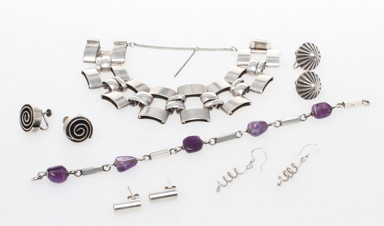 SMYCKEN, 6 delar, silver, 1900/2000-tal.