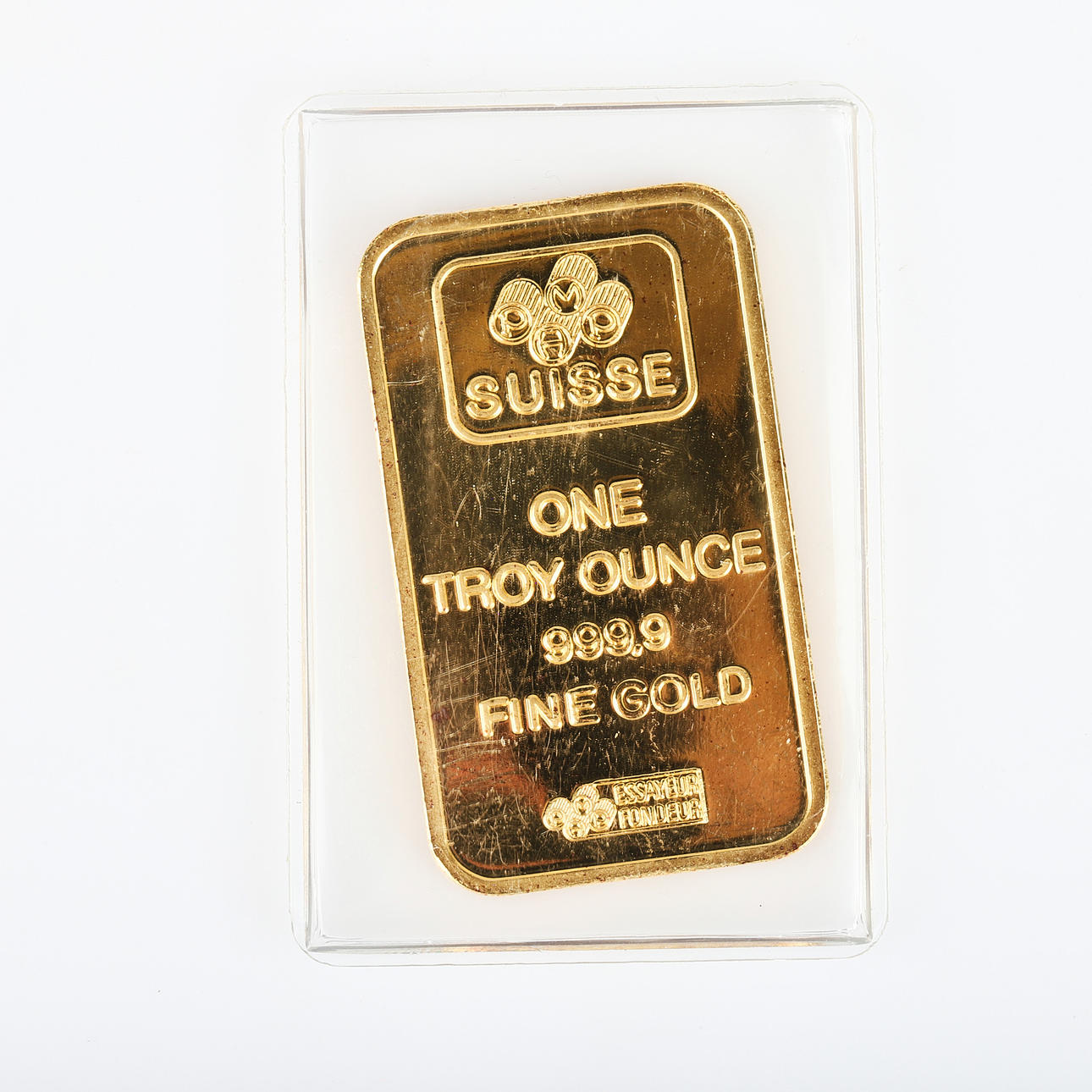 TACKA, 24 K guld, one troy ounce, Suisse.