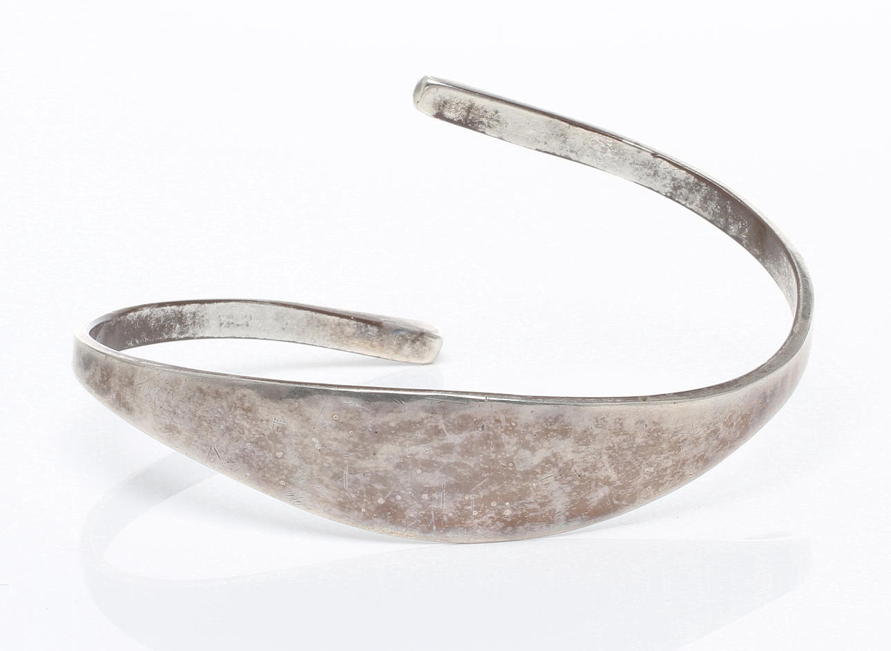 ARMBAND, stelt, silver, Öhmans Eftr P Aug, Lycksele, 1959.