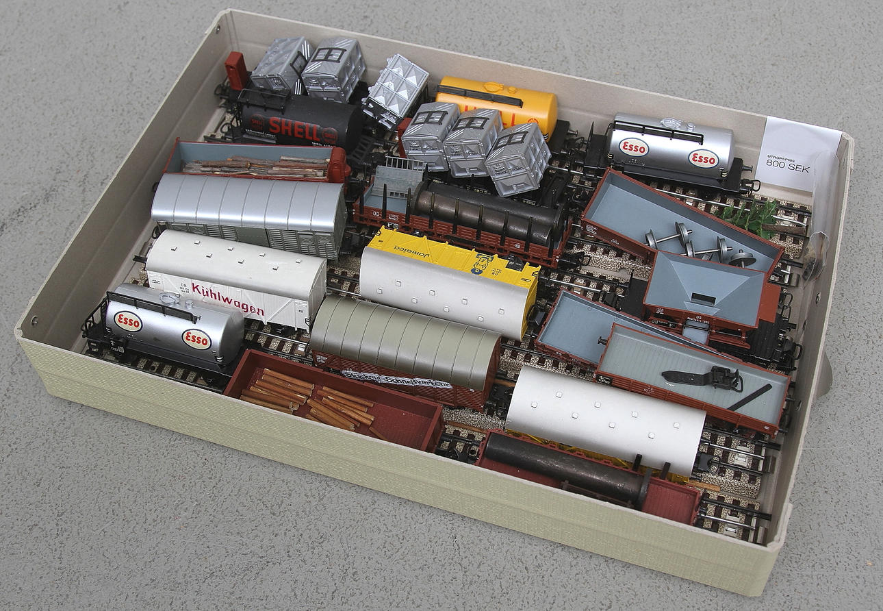 TÅGVAGNAR och RÄLS, Märklin.