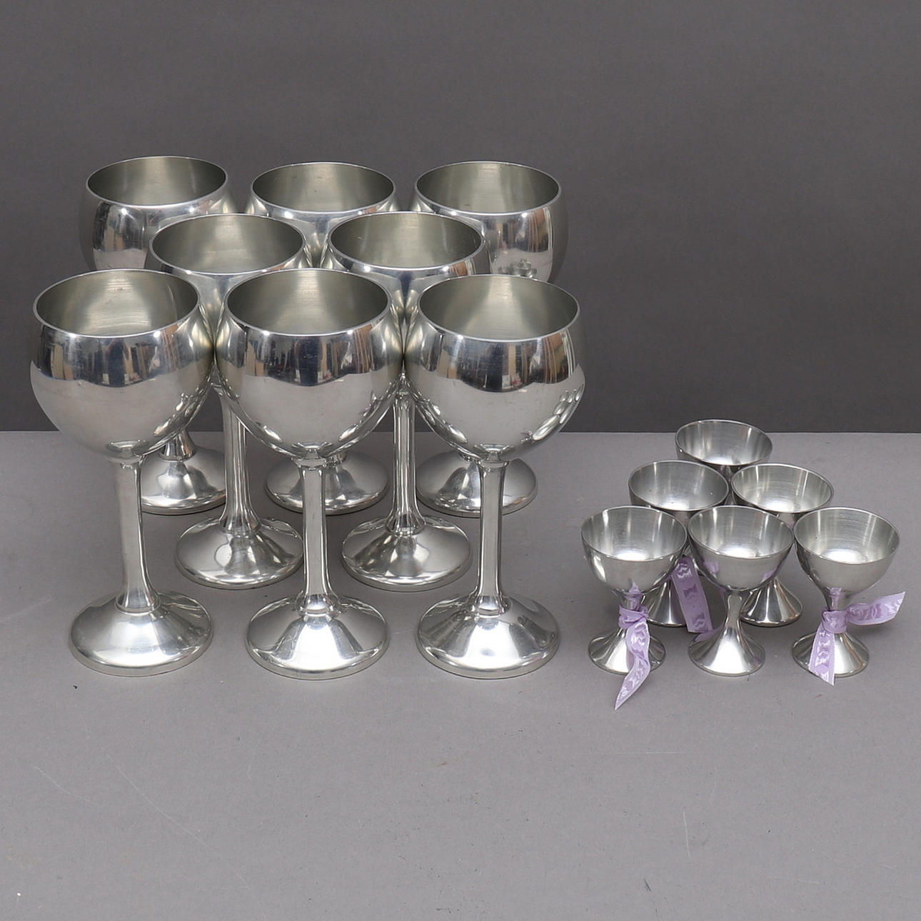 TIN SET, 14 pieces, Banka Tin, Indonesia.