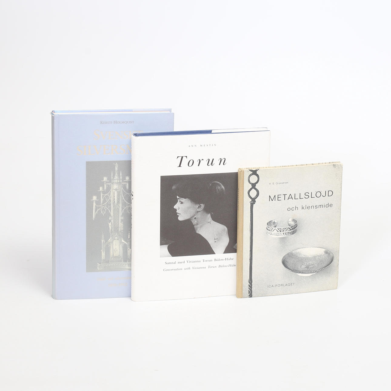 BOOKS, 3 pcs, silversmithing and, metalwork and blacksmithing.