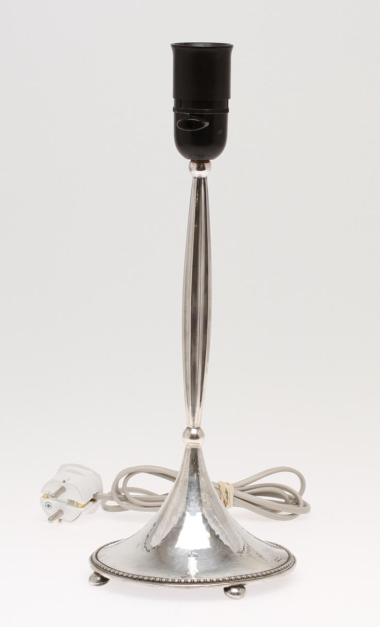 BORDSLAMPA, silver, K. Anderson 1927.