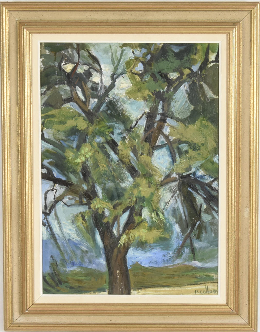 PAUL COLLOMB. Oil on canvas.