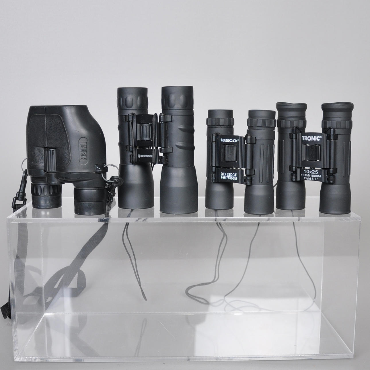 binoculares 3 piezas.