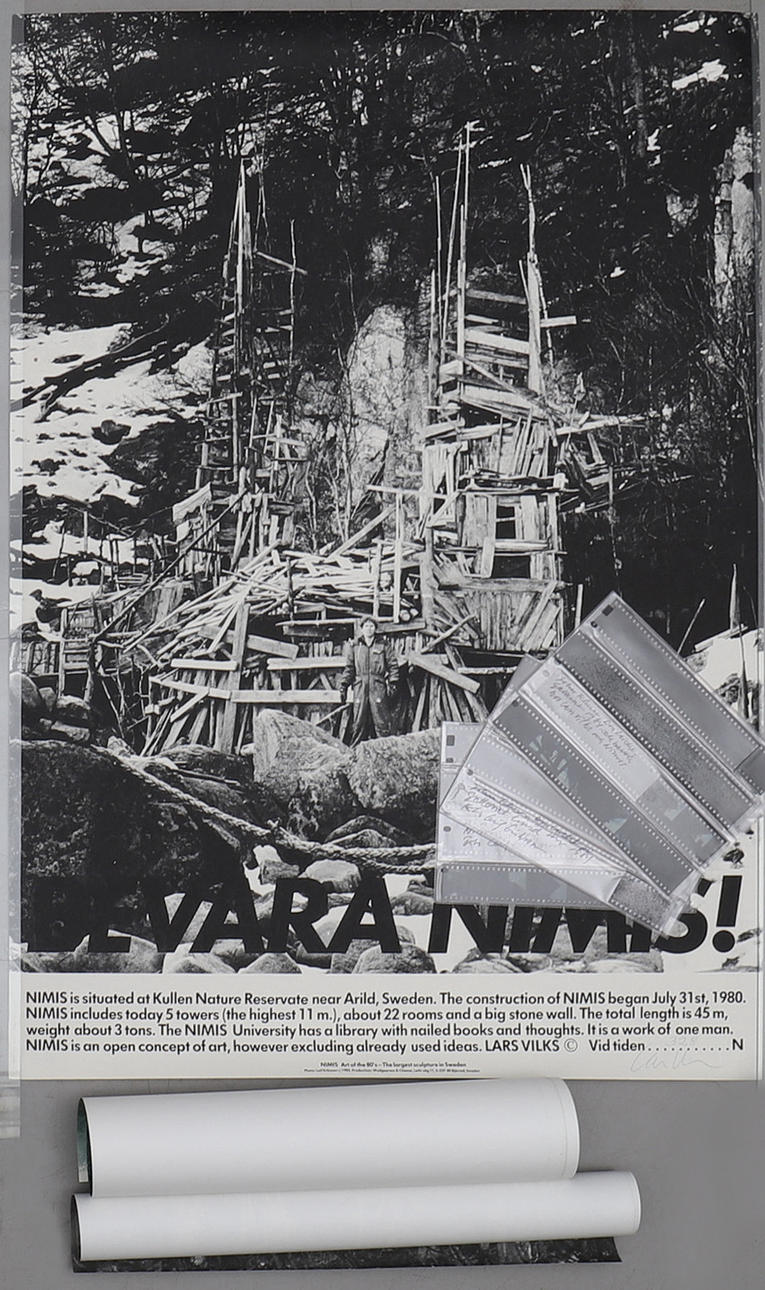 POSTERS AND COLOR SLIDES RELATED TO LAR'S WORK "NIMIS".