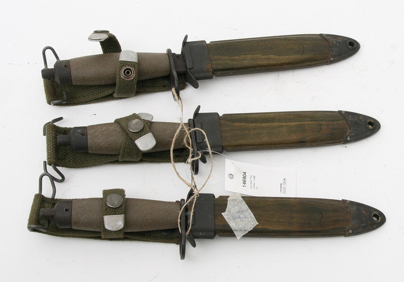 BAYONETS, Norwegian, model G3.