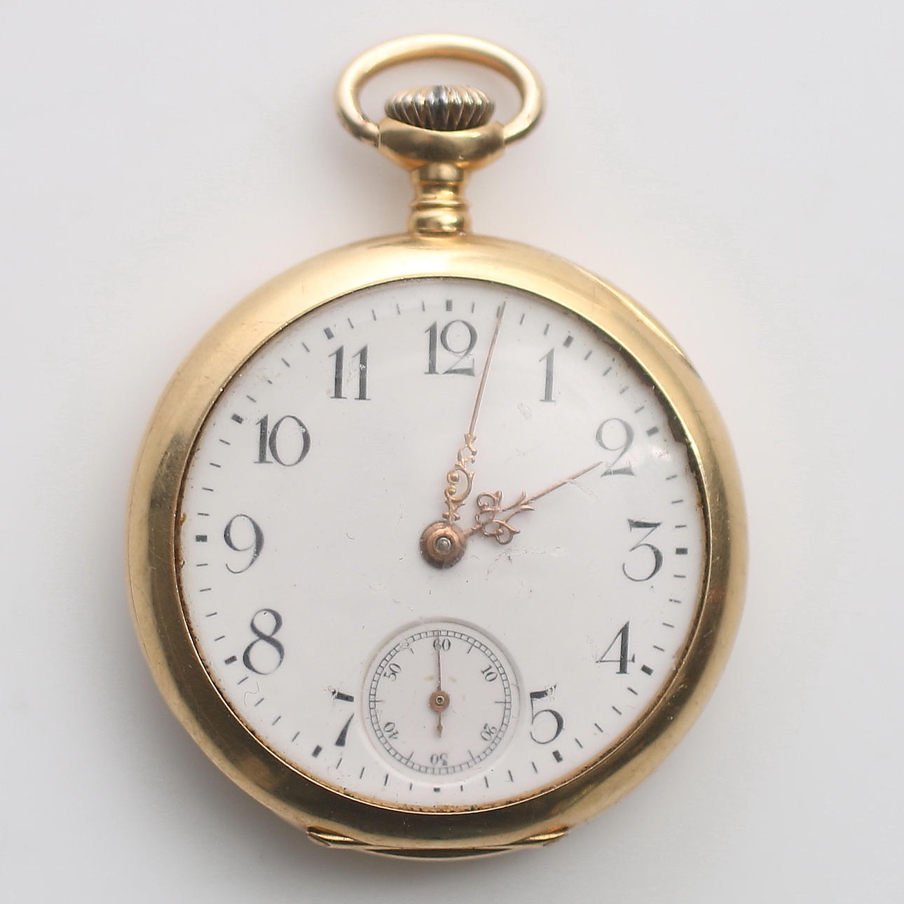 MORMORSUR, Omega, 18 k guld, tidigt 1900-tal.